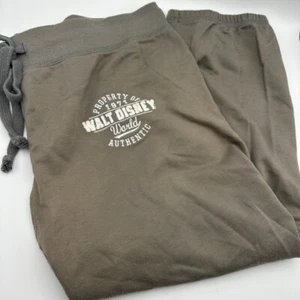 Disney Parks Erwachsene M Medium Walt Disney World Fleece Jogger Jogginghose grau - Bild 1 von 5