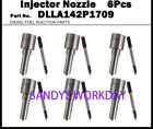 6Pcs Fuel Injector Nozzle DLLA142P1709 0433172047 ISLE 0445120121  for Cummins