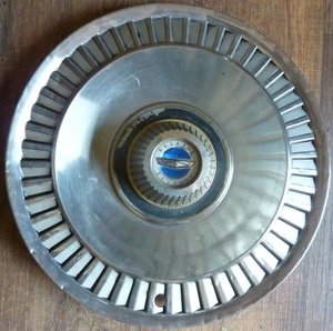 1964 64 Ford Galaxie 500 14" Wheel Cover Hubcap Turbine Style Center Cap OEM - Picture 1 of 10