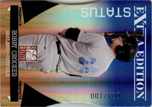 2011 Donruss Elite Extra Edition Prospects Status #97 Bobby Crocker /100