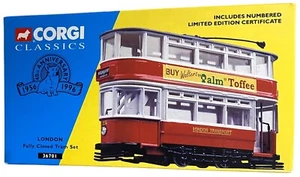 Corgi Classics London Fully Closed Tram 1:76 Die Cast Model NEW 1995 #36701 - Picture 1 of 6