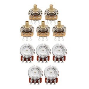 Potenciómetros para guitarra FLEOR B250K tamaño completo latón eje dividido corto macetas - Imagen 1 de 11