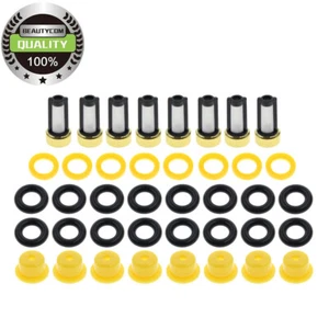 1985-2005 Fuel Injector Rebuild Kit for Ford Lincoln Mercury V8 5.0 4.6 5.4 5.8l - Picture 1 of 4