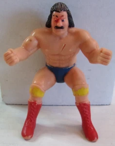 Used Vintage 1980s LJN Bootleg Thumb Wrestlers WWF WWE WCW AEW Made In Macao - Picture 1 of 2