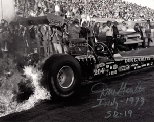 DON GARLITS SIGNED AUTOGRAPHED 8x10 PHOTO DRAG RACING LEGEND RARE BECKETT BAS - Picture 1 of 2