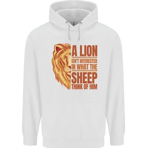 Christianity Lion Quote Religion Christian Childrens Kids Hoodie - Picture 1 of 68