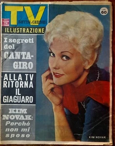 Sorrisi e Canzoni TV Magazine Italy KIM NOVAK 12july 1964+ 3 Pages article+ pic - Picture 1 of 2