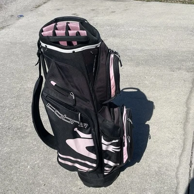 Bolso Carro Cobra Rosa -14 Vías - 7 Bolsillos - Cubierta de Lluvia Incluida Foto 1 de 4