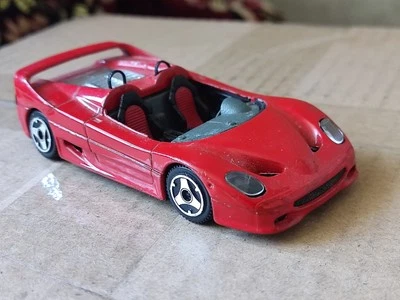 Bburago Ferrari F50 Italy 1/43 auto sportiva retrò vintage pressofusa, piccol... - Immagine 1 di 4
