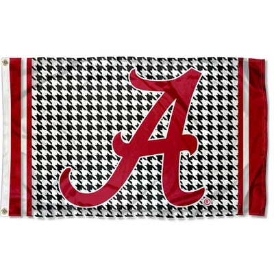 Alabama Crimson Tide Pata de Gallo Grande Exterior Bandera Foto 1 de 4