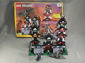 LEGO 6093 Flying Ninja Fortress (Castle) 100% Complete w/Box & Manual 1998 NICE!