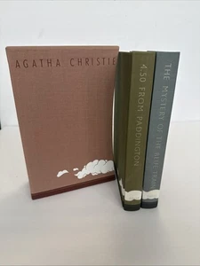4.50 from Paddington & Mystery of the Blue Train, Agatha Christie, Folio Society - Picture 1 of 14
