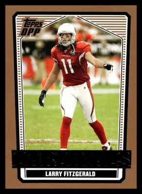 2007  Topps Draft Picks & Prospects #30 Larry Fitzgerald Cardinals Football Card - Image 1 of 2
