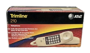 *Leer* Teléfono con cable AT&T Trimline 210 vintage - Imagen 1 de 17