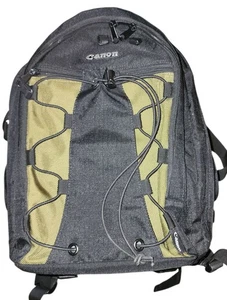 Canon Deluxe DSLR Camera Backpack 200EG Padded Dividers, Green Black Fits Lens++ - Picture 1 of 12