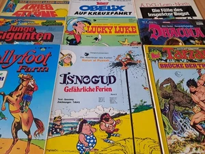Isnogud, Astérix, Drácula, Tarzán, Guerra de las Galaxias... - Lote 9 álbumes de cómics - Imagen 1 de 6