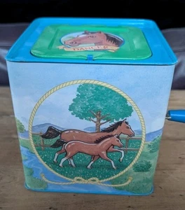 Schylling 2010 "Dancer" Horse Musical Jack In The Box Plays "Home On The Range" - Picture 1 of 7