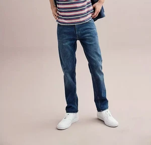 Levi's® Men's 505™ Regular Fit Stretch Jeans, Blue, Sz-32x30 - Picture 1 of 4