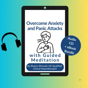 Stoppt Angst & Panikattacken Geführte Meditation CD + GRATIS MP3 & Begleit-eBook - Bild 1 von 3