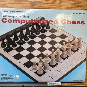 Vintage Radio Shack 1650 schnelle Reaktionszeit computergesteuertes Schachbrettspiel - Bild 1 von 8