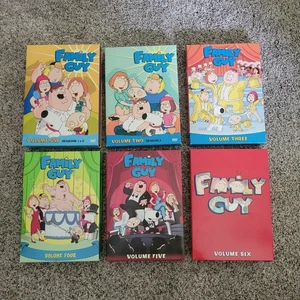Family Guy DVD Lot Volumes 1–6 Complete Very Good - Picture 1 of 13