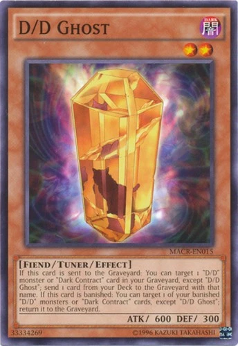 D/D Ghost - MACR-EN015 - Common - Unlimited Edition Near Mint Yugioh! Card - Image 1 of 1