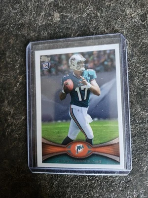 2012 Topps Rookie Ryan Tannehill  Card# 134 - Image 1 of 2
