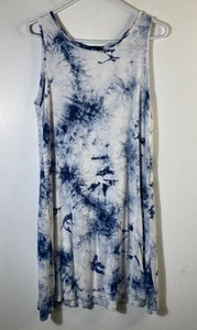 Vestido Krista Larson KLD Signature Tie Dye Sin Mangas M Hecho en EE. UU. - Imagen 1 de 5