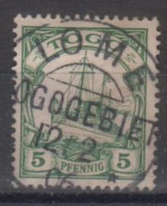 German Colonies Togo - No. 8 Centrically Stamped "LOME TOGO AREA" - Picture 1 of 1