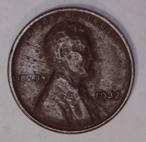 1932-P Lincoln centesimo di grano penny data migliore 1 (C) #014 - Foto 1 di 2