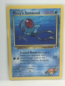 1995, 96, 98 Pokemon Karten *Misty's Tentacool* - Gym Heroes Set 57/132 - Uncommon - Bild 1 von 2