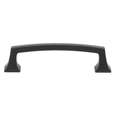 GlideRite 3-3/4" CC Deco Base Cabinet Drawer Pull Matte Black - 87380-96-MB-1 - Imagem 1 de 3