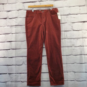 KUT FROM THE CLOTH Pants Womens 10 Boyfriend Straight Zip Corduroy NWT - Picture 1 of 12