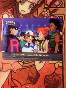 Ep15 Battle Aboard the St. Anne - Pokemon Topps - Non Holo NM Vintage! - Picture 1 of 6