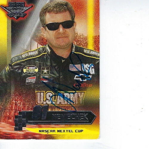 JOE NEMECHEK SIGNED 2005 WHEELS HIGH GEAR RACING #1 - NASCAR - Image 1 of 1