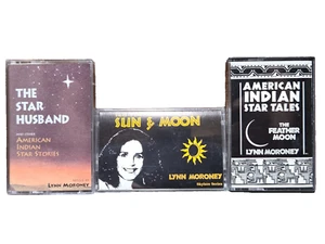 Lynn Moroney Cassette Tapes American Indian Tales Star Husband Sun & Moon RARE - Picture 1 of 9