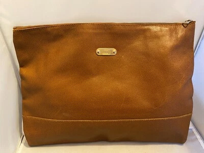 * zippo * sac à main porte document A4 en cuir bag - Photo 1/4