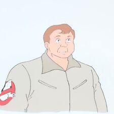 RAY STANTZ FROM THE REAL GHOSTBUSTERS ANIMATION CEL LOT OF FOUR CELS W/COA