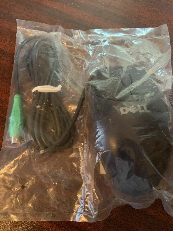 NEW SEALED Dell Wheel Mouse PS2 PS/2 0W1668 - Image 1 of 1