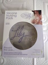 LilyPadz Reusable Silicone Nursing Pads Contains 1 Pair,  Simply Lily New 
