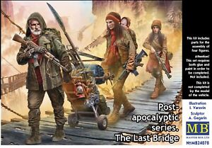 Pоst-apocalyptic series. The Last Bridge (Model kit) 1/24 MasterBox 24078