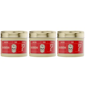 Bandido Hair Styling Aqua Wax | Medium Hold | No7 Red 125 ml (Pack Of 3) - Picture 1 of 6