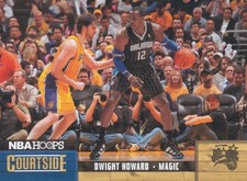 2011-12 Hoops Courtside Orlando Magic Basketball Card #4 Dwight Howard