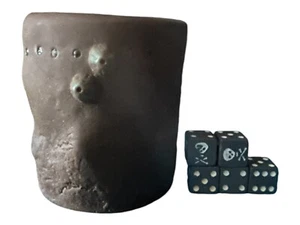 Replacement Cup and 5 Dice Pirates of the Caribbean Dead Man's Chest Pieces Used - Picture 1 of 1
