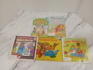 Berenstain Bears By Stan & Jan Berenstain 5 Book Lot: Clean House - Nursery Tale - Imagen 1 de 23