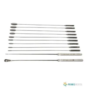 Aesculap Bakes Dilators and Scoops Set of 11 Excellent Condition - Picture 1 of 7