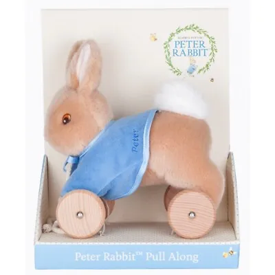 Beatrix Potter Peter Rabbit - Pull Along Toy Peter Rabbit • 43$