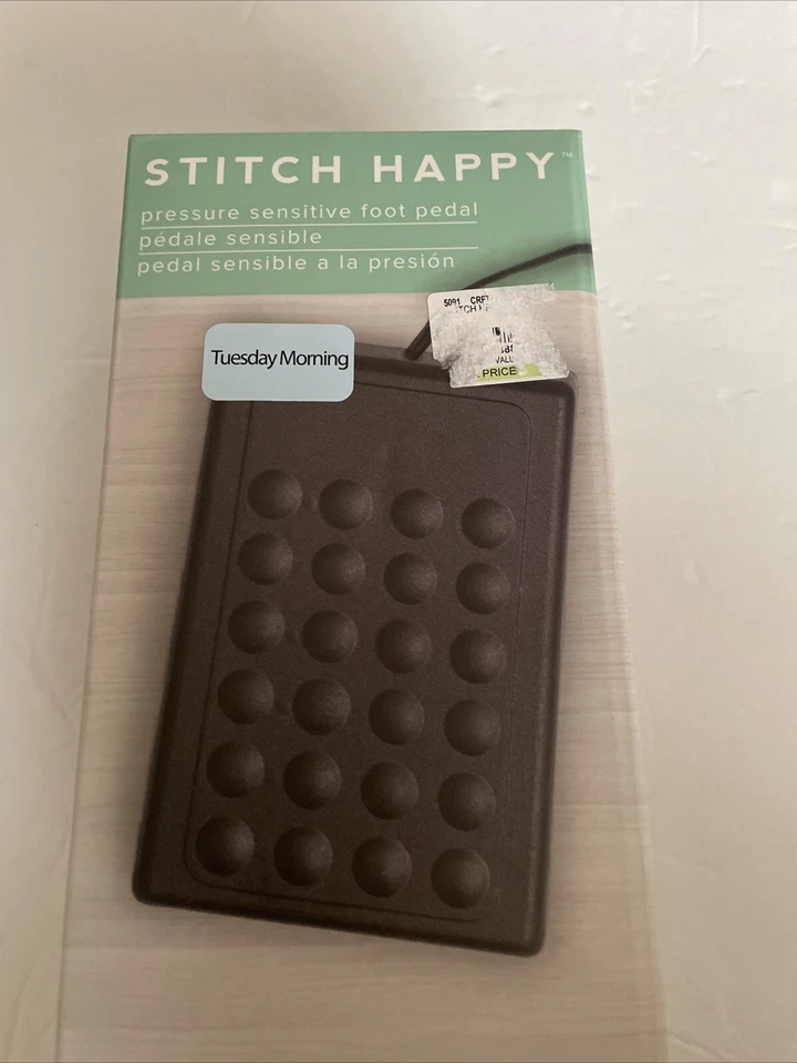 Stitch Happy Machine We R Memory Keepers PRESSURE SENSIT Compression Foot Pedal - Image 1 of 4