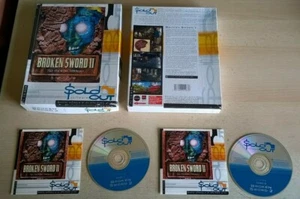 BROKEN SWORD II 2 : THE SMOKING MIRROR - 1997 PC SPIEL - RARE BIG BOX EDITION - Bild 1 von 6