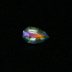 Natural Rainbow Moonstone 1.03 Carat 9x5.5 MM Fancy Shape Faceted Gem - Picture 1 of 7